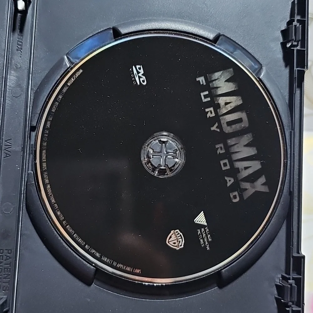 Mad Max Fury Road DVD